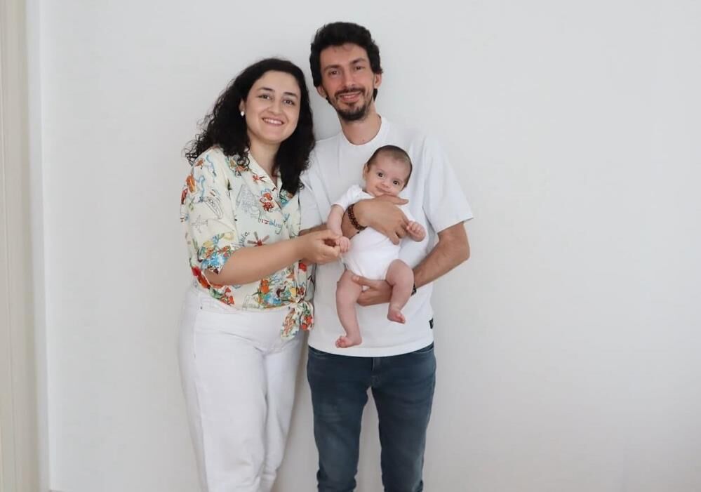 Ankara'daki yangında ölen anne ve 3,5 aylık oğlu Kahramanmaraş'ta toprağa verildi