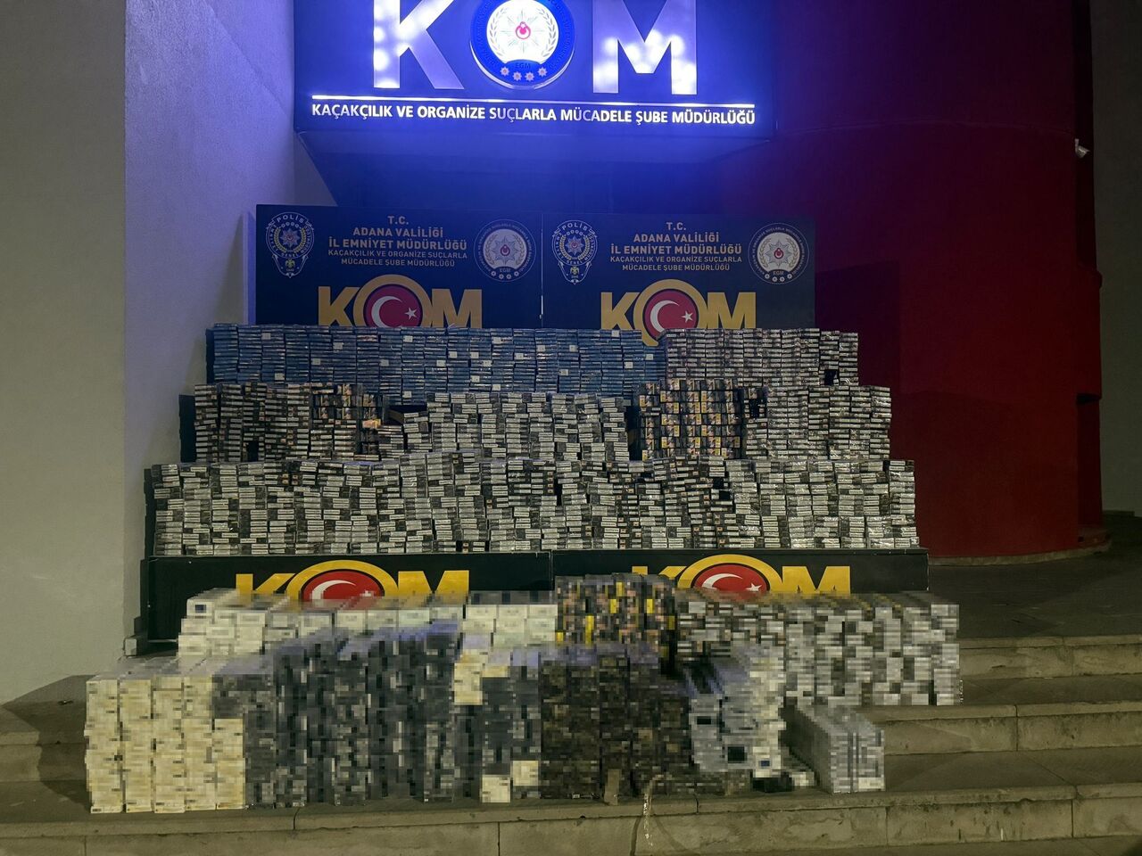 Adana’da Tankerden 19 Bin Paket Kaçak Sigara Çıktı 1 Tutuklama (5)