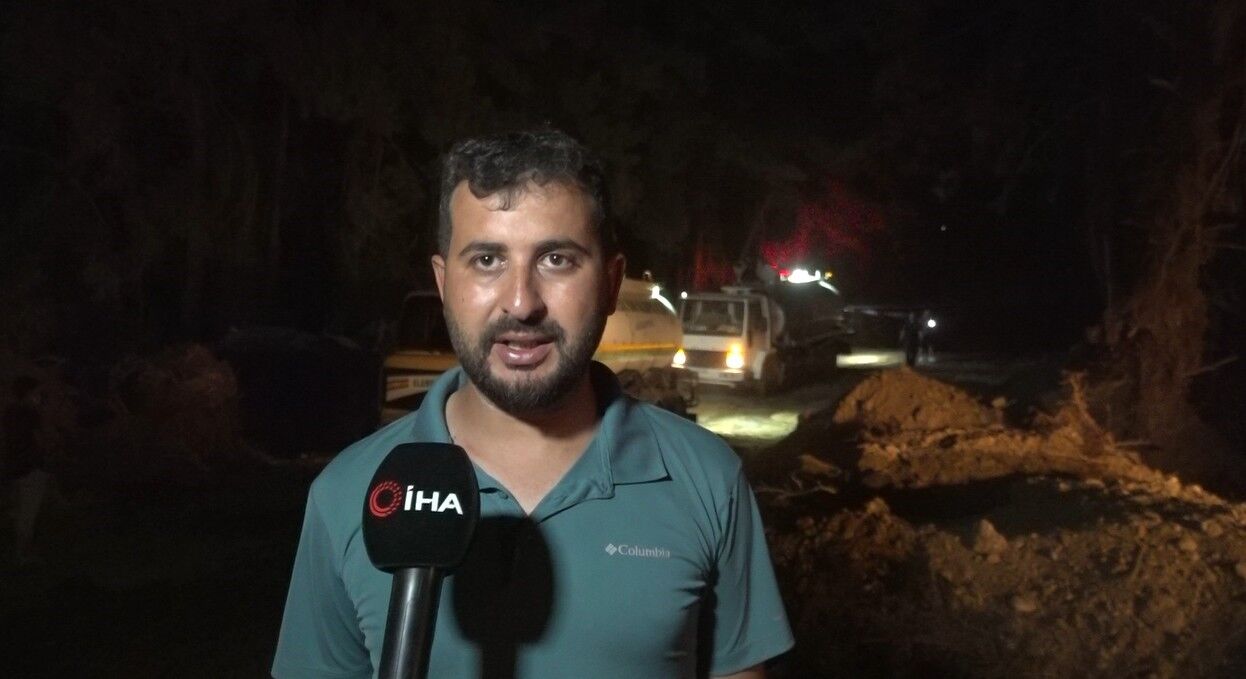 Alanya'da Orman Yangınında 3 Hektarlık Alan Zarar Gördü (3)