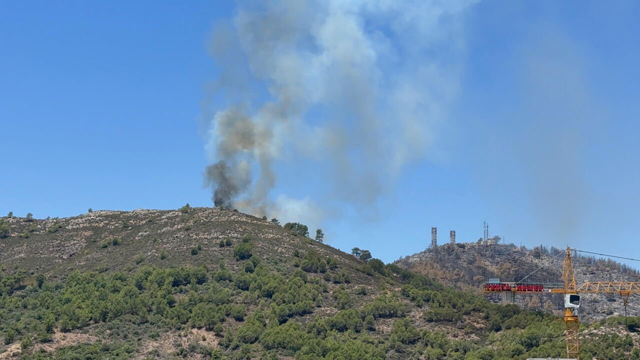 Antalya Gazipaşa Karadağ Mevkii’nde Alevler Söndürüldü-1