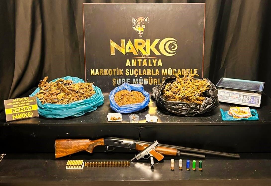 Antalya'da Yasa Dışı Madde Operasyonlarında 20 Tutuklama (6)