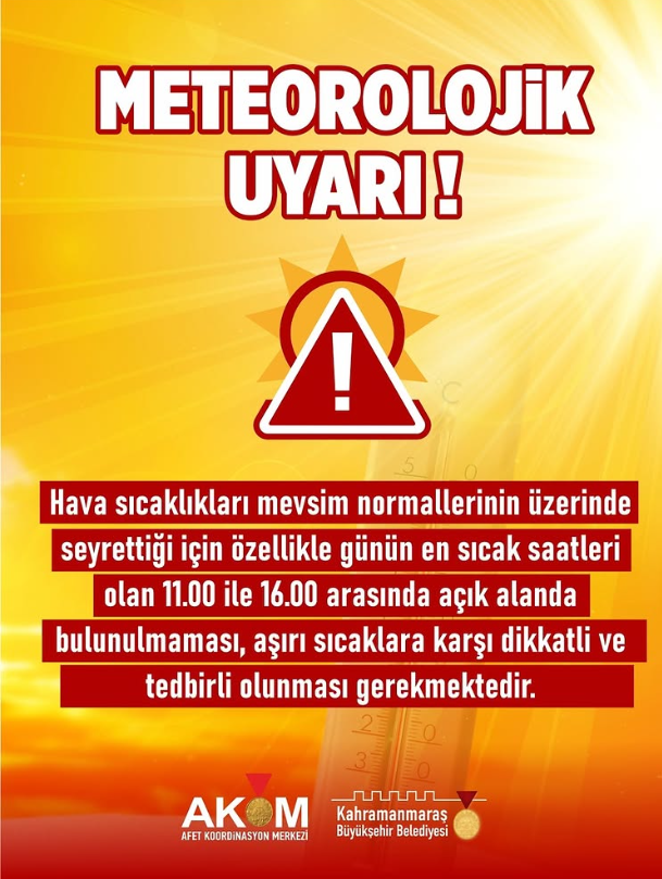 Belediyeden Kahramanmaraş Halkına Acil Uyarı Dışarı Çıkmayın-1
