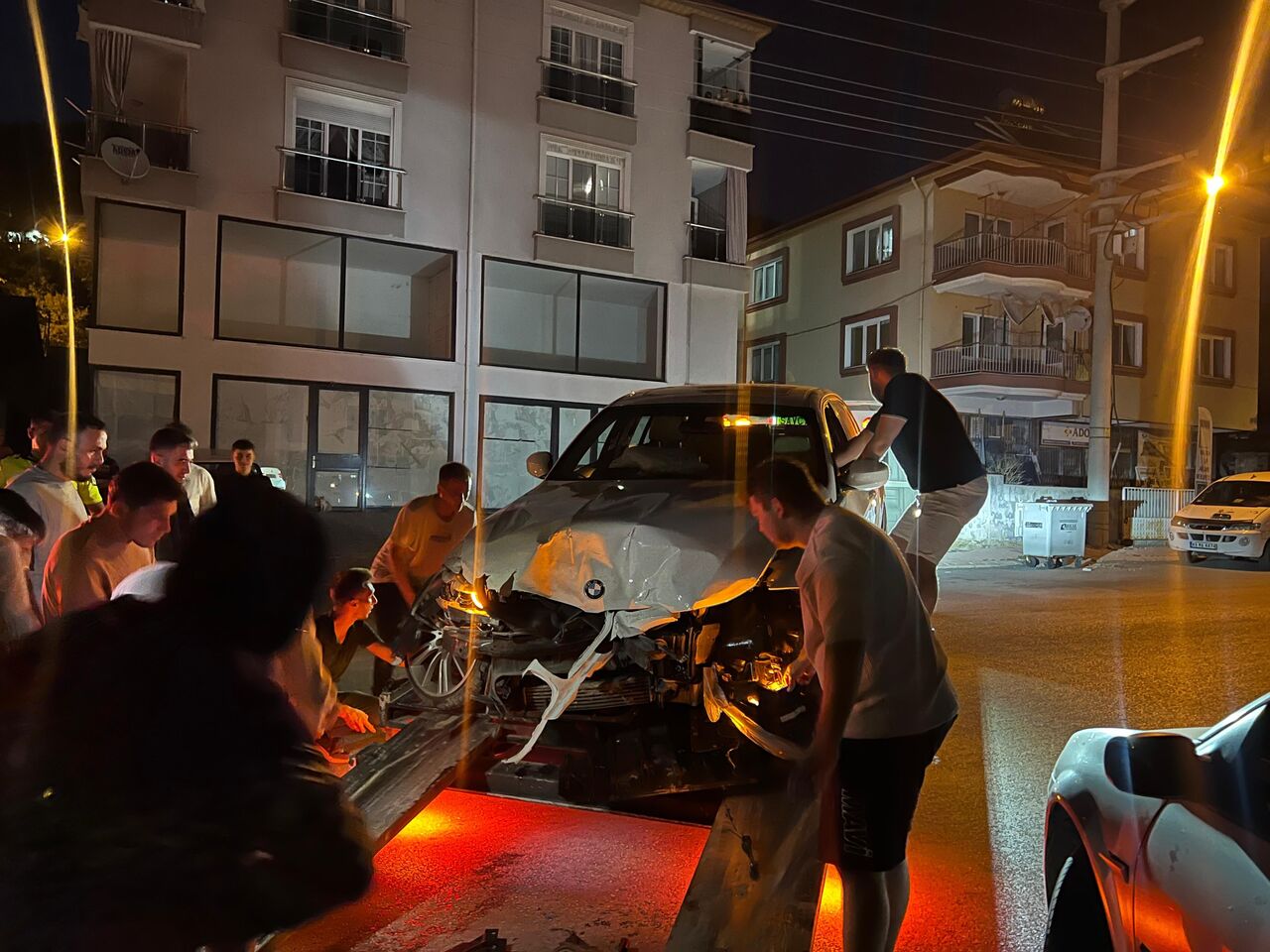 Bucak’ta Drift Kazası Sürücüye 46 Bin Tl Ceza Kesildi (5)