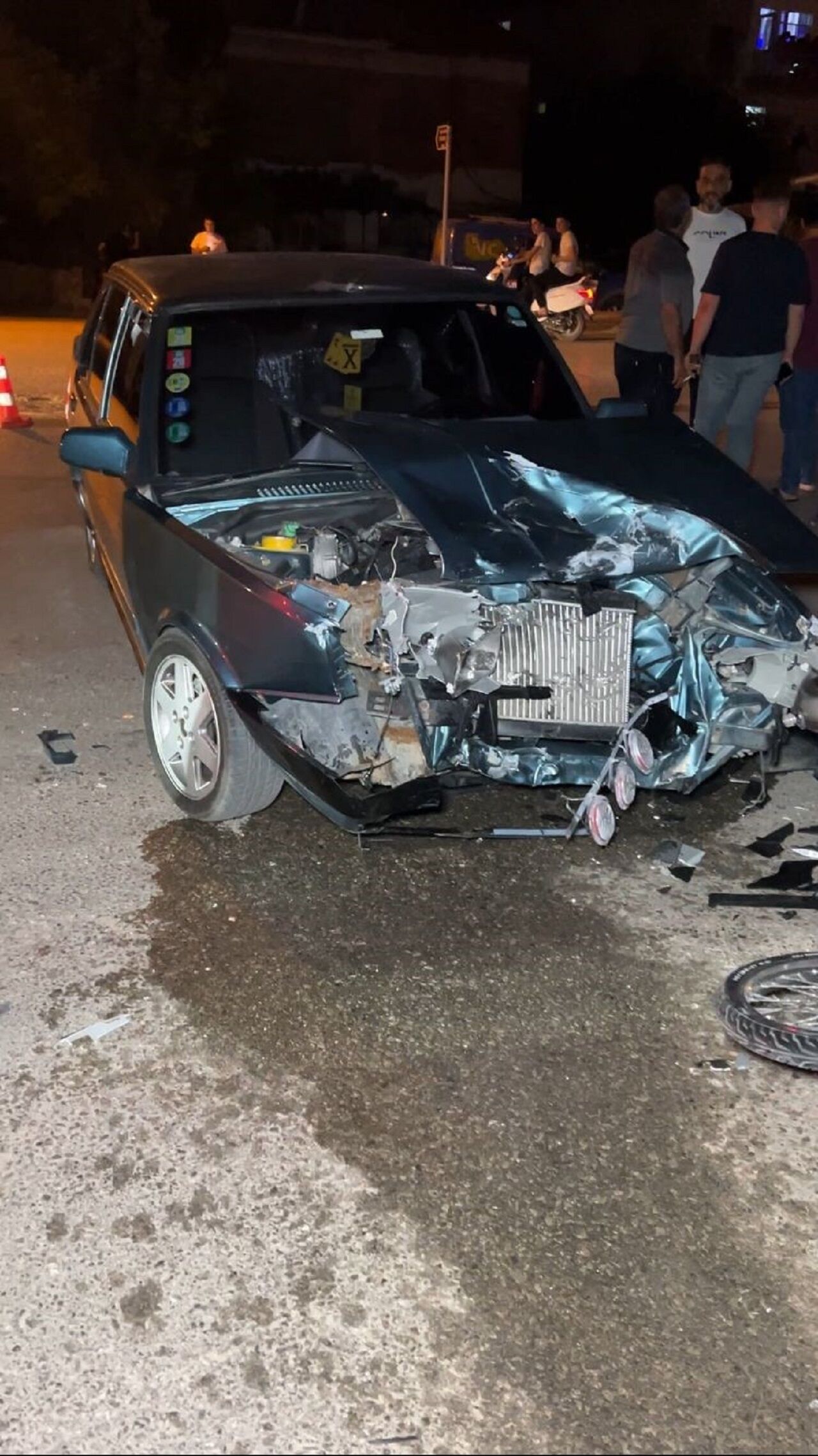 Bucak’ta Otomobil Motosiklet Kazası Sürücü Gözaltında (9)