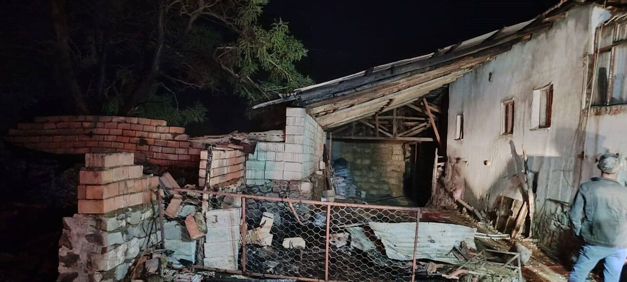 Burdur'da Ağılda Çıkan Yangında 10 Küçükbaş Hayvan Telef Oldu (1)