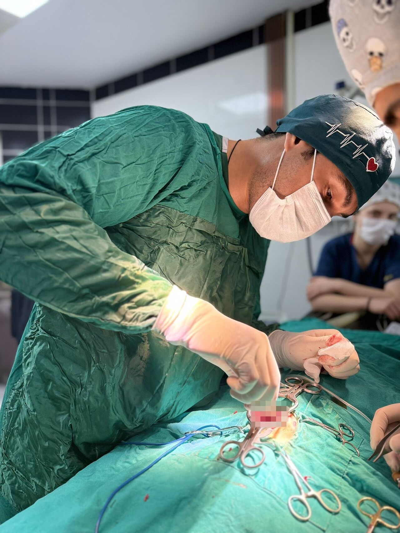 Burdur’da Omuriliğinden Havalı Tüfekle Vurulan Kedi Tedavi Altında (3)