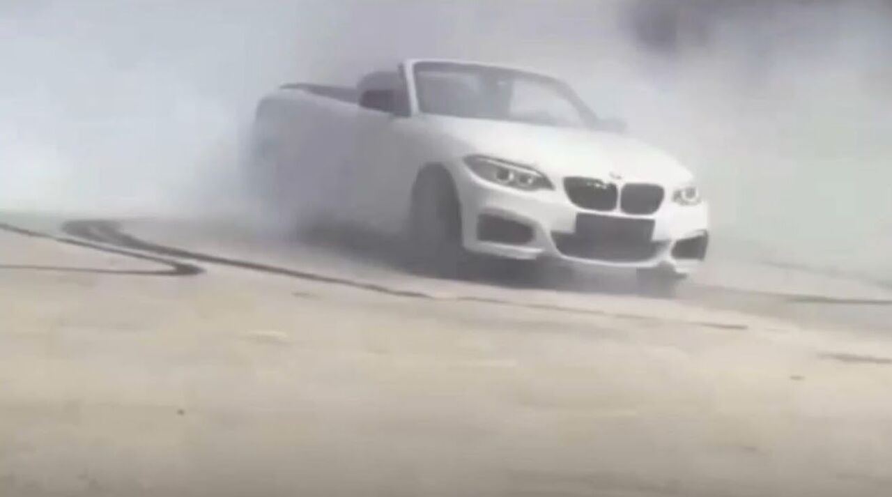 Cadde Ortasında Drift Atan Sürücüye 46 Bin Tl Ceza (1)