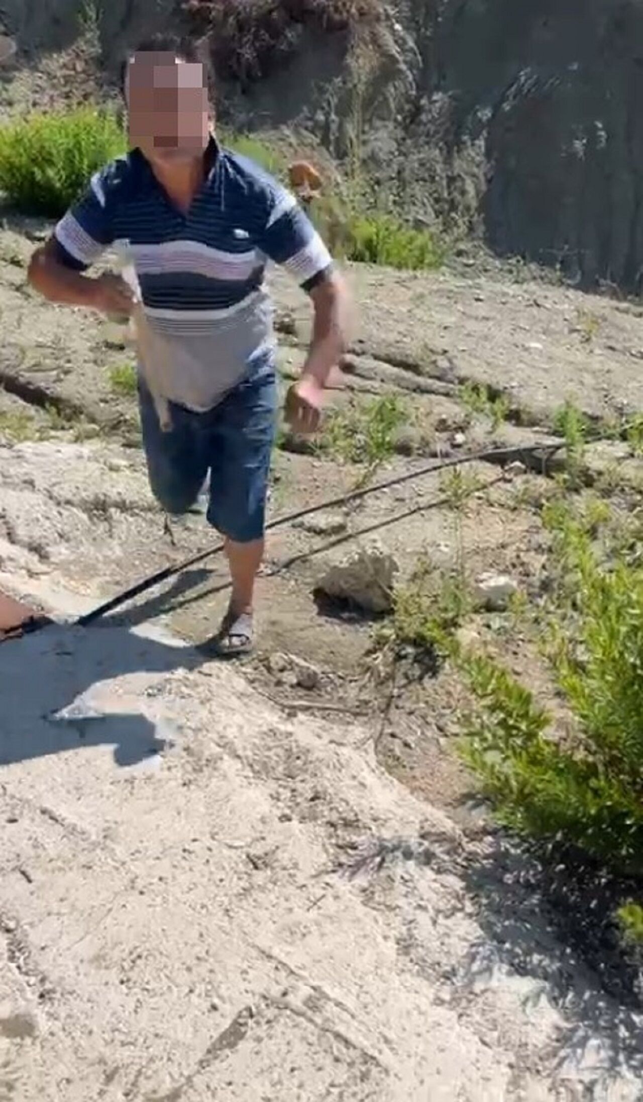 Depodan Izinsiz Su Çekimini Denetleyen Personelin Burnunu Kırdı (1)