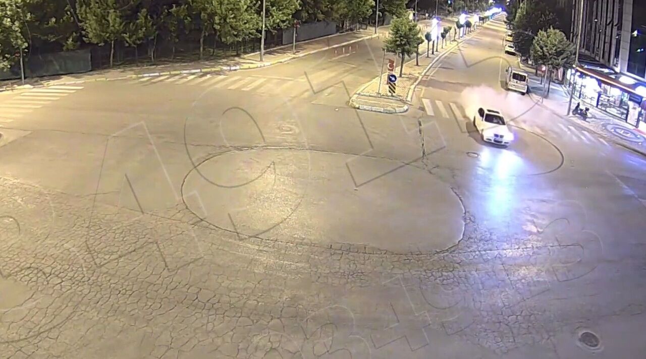 Drift Yapan Sürücü Kgys Kameralarından Kaçamadı (1)-1