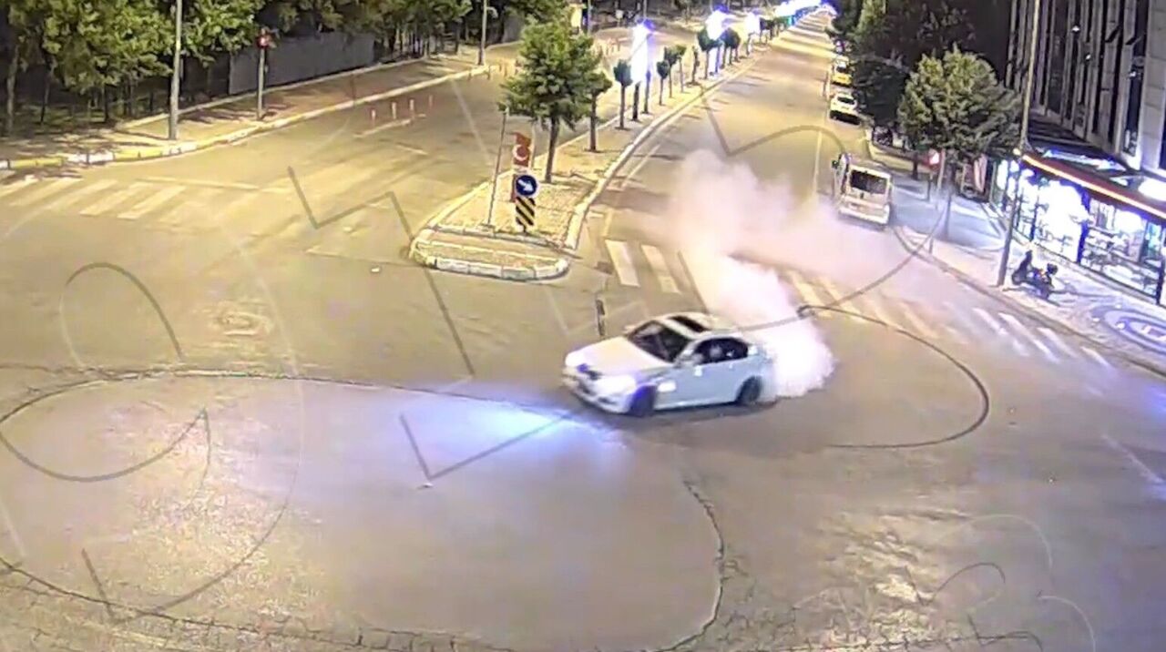 Drift Yapan Sürücü Kgys Kameralarından Kaçamadı (2)