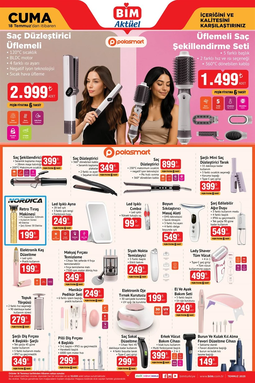 Elektrikli Semaver, Mini Buzdolabı Ve Daha Fazlası Bi̇m’e Geliyor! 18 Temmuz Kataloğu (3)
