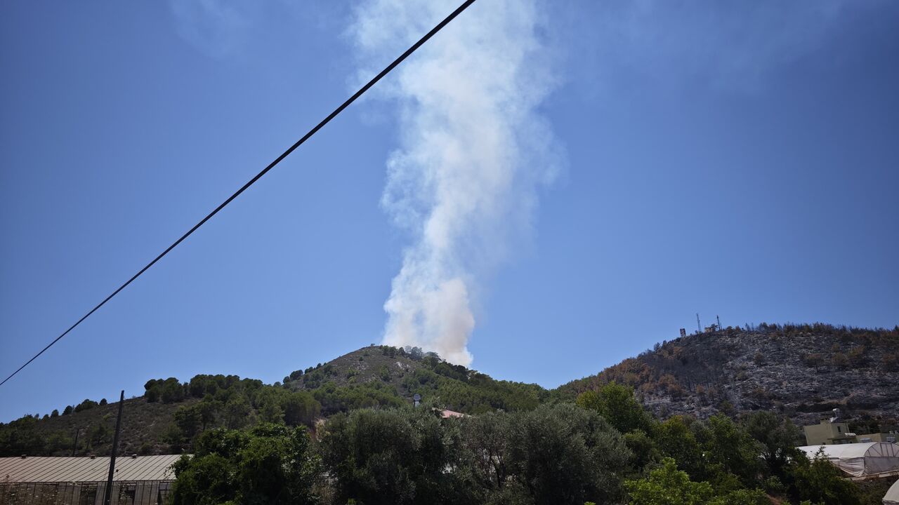 Gazipaşa Karadağ’da Yeniden Orman Yangını Çıktı (2)