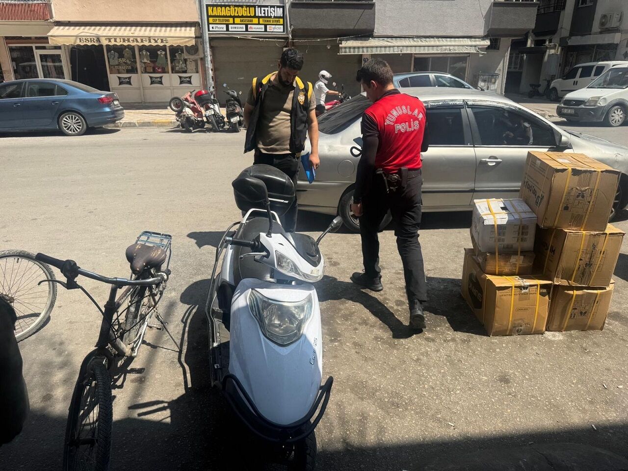 Hatay’da Motosiklet Tamircileri Denetlendi (4)