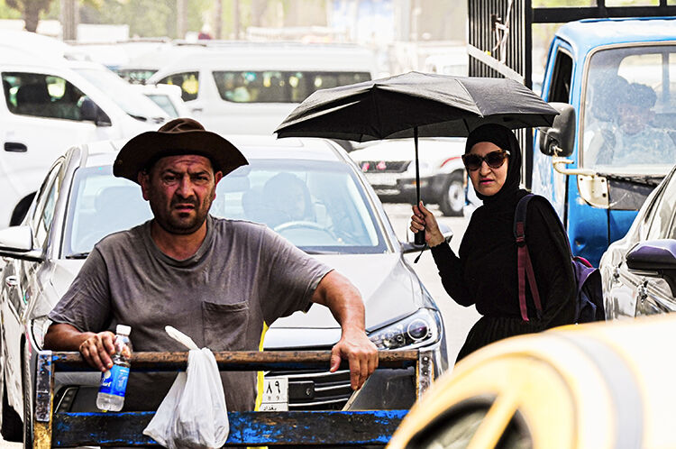 Irak’ta 46 Dereceyi Aşan Sıcaklık Vatandaşları Zorluyor (4)