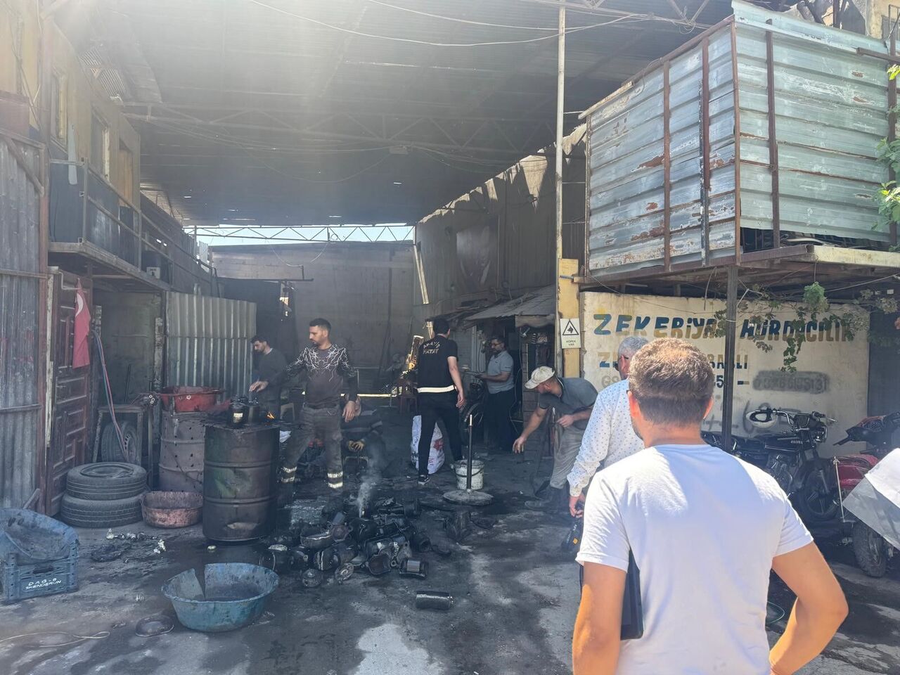 İskenderun’da Hurdacılara Sıkı Denetim 8 İş Yerine Ceza (1)