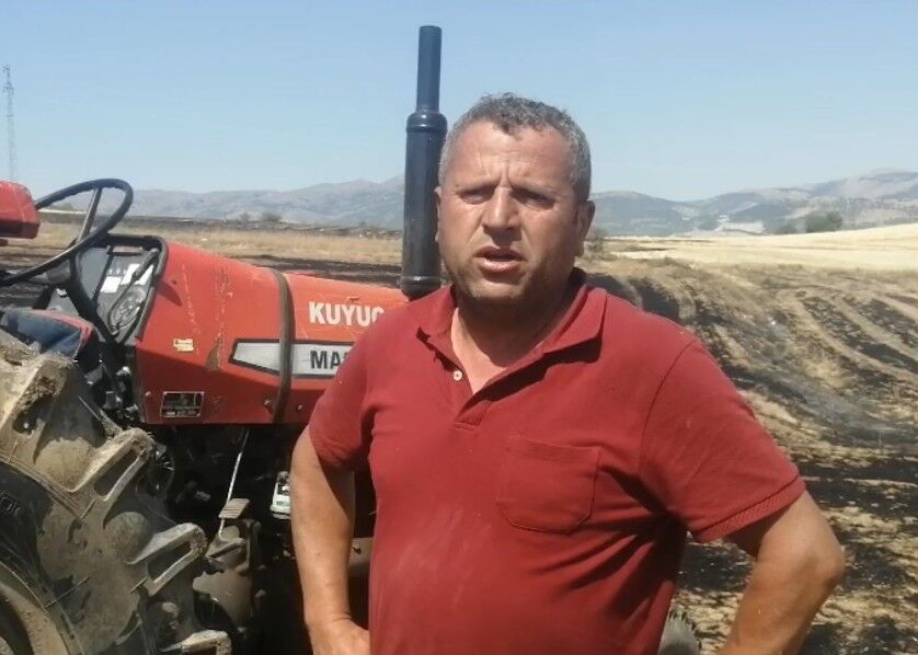 Isparta Yalvaç’ta 30 Dönümlük Tarım Arazisi Yangında Zarar Gördü (2)