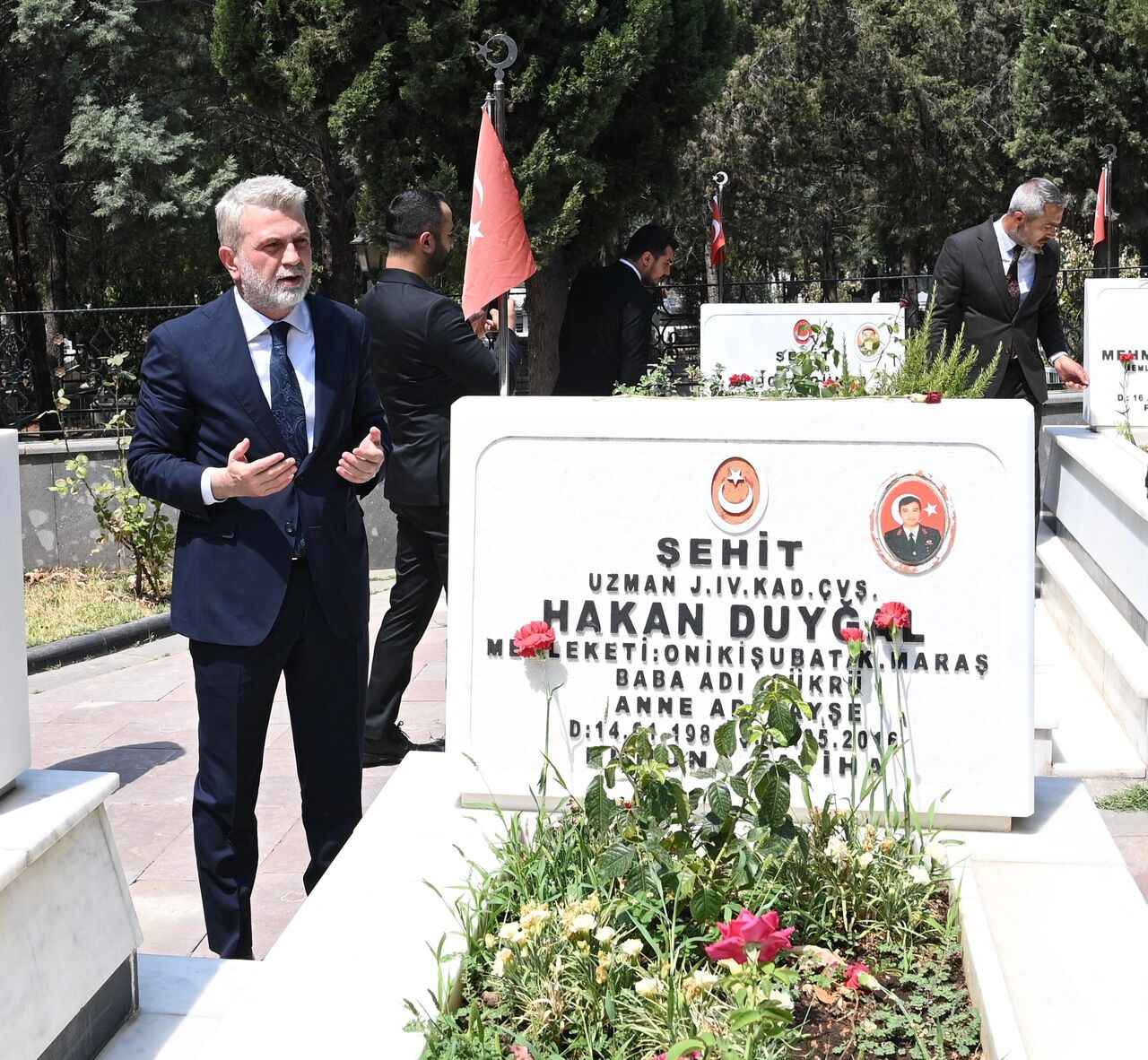 Kahramanmaraş Aziz Şehitlerini Dualarla Andı (2)