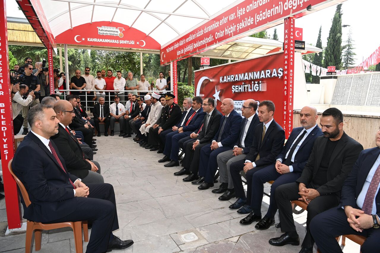 Kahramanmaraş Aziz Şehitlerini Dualarla Andı (3)