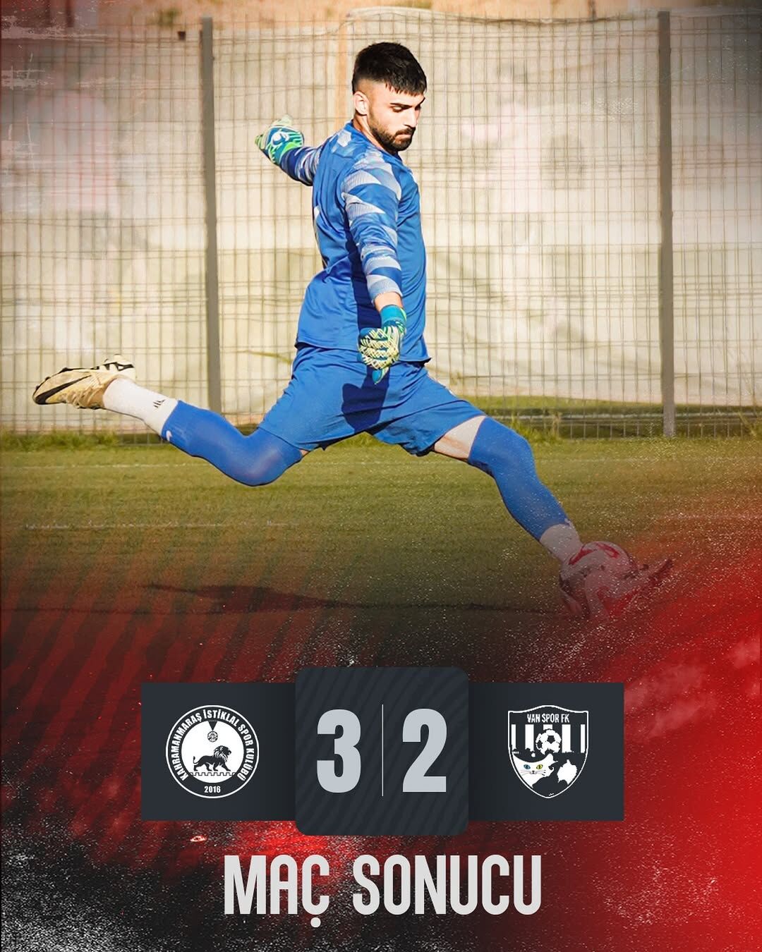 Kahramanmaraş İstiklalspor, Van Spor Fk'yı Gol Yağmuruna Tuttu