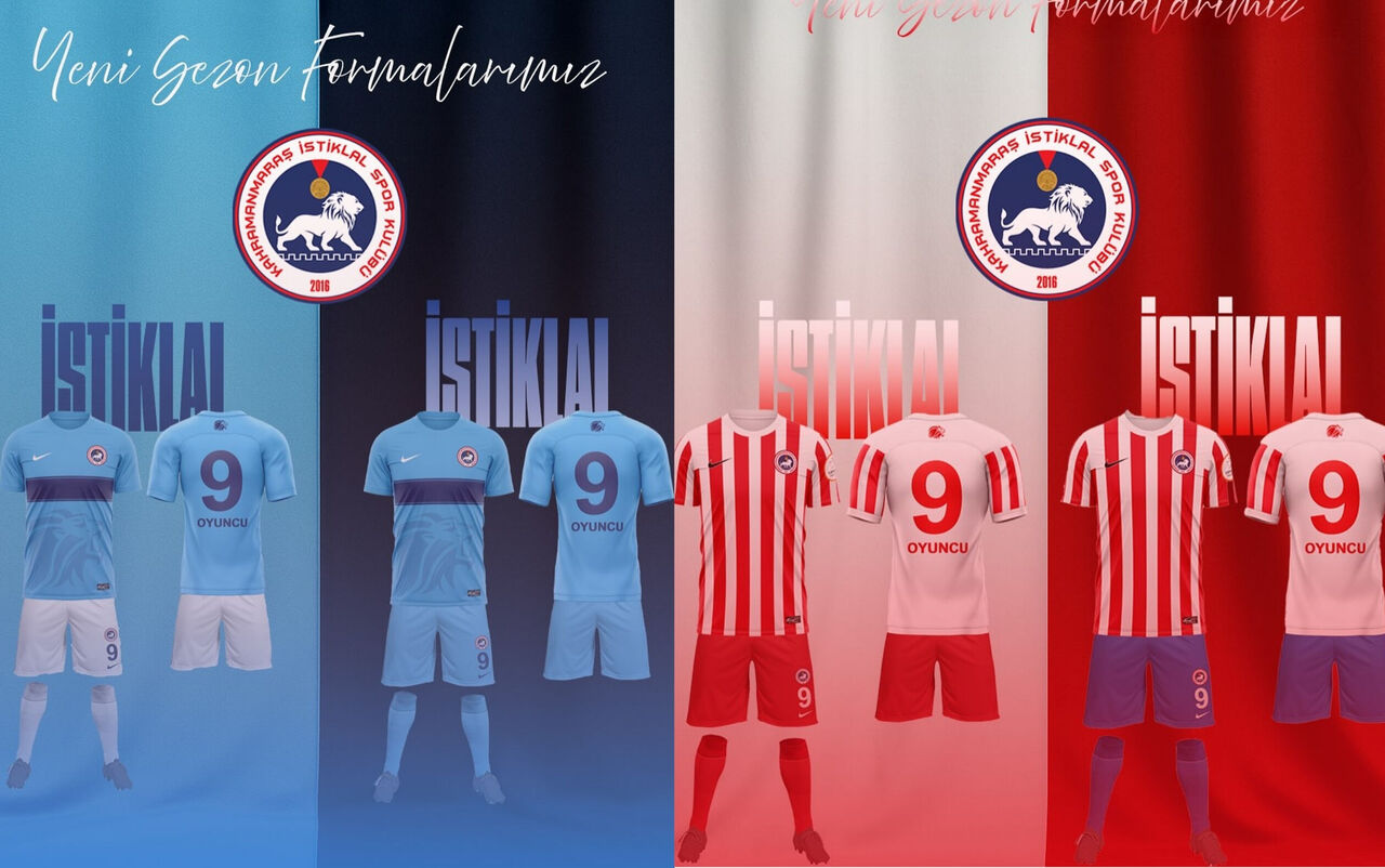 Kahramanmaraş İstiklalspor’un Yeni Forması Satışta