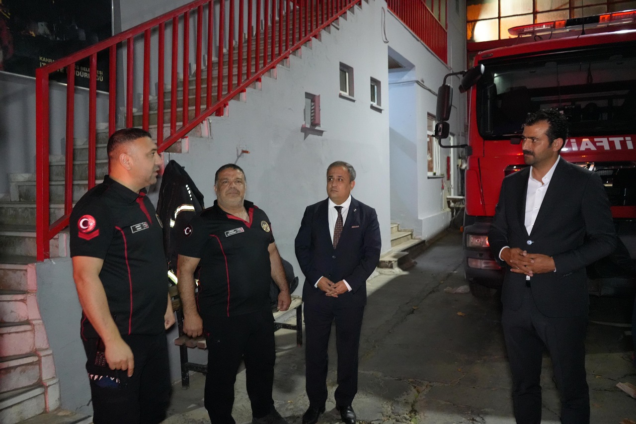 Kahramanmaraş Ülkü Ocakları’ndan İtfaiyecilere Anlamlı Aşure Ziyareti (6)