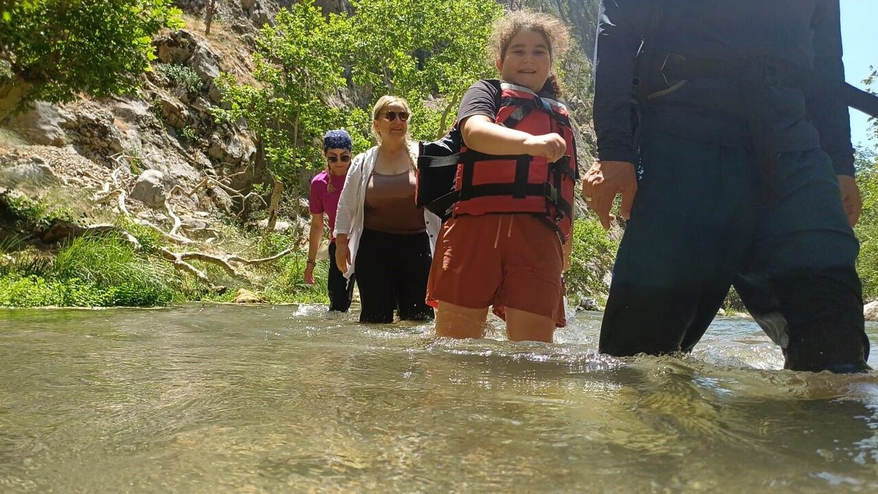 Kahramanmaraş'ın Gizli Cennetleri Hançer Ve Hapis Kanyonları Ziyaretçi Akınına Uğruyor (1)