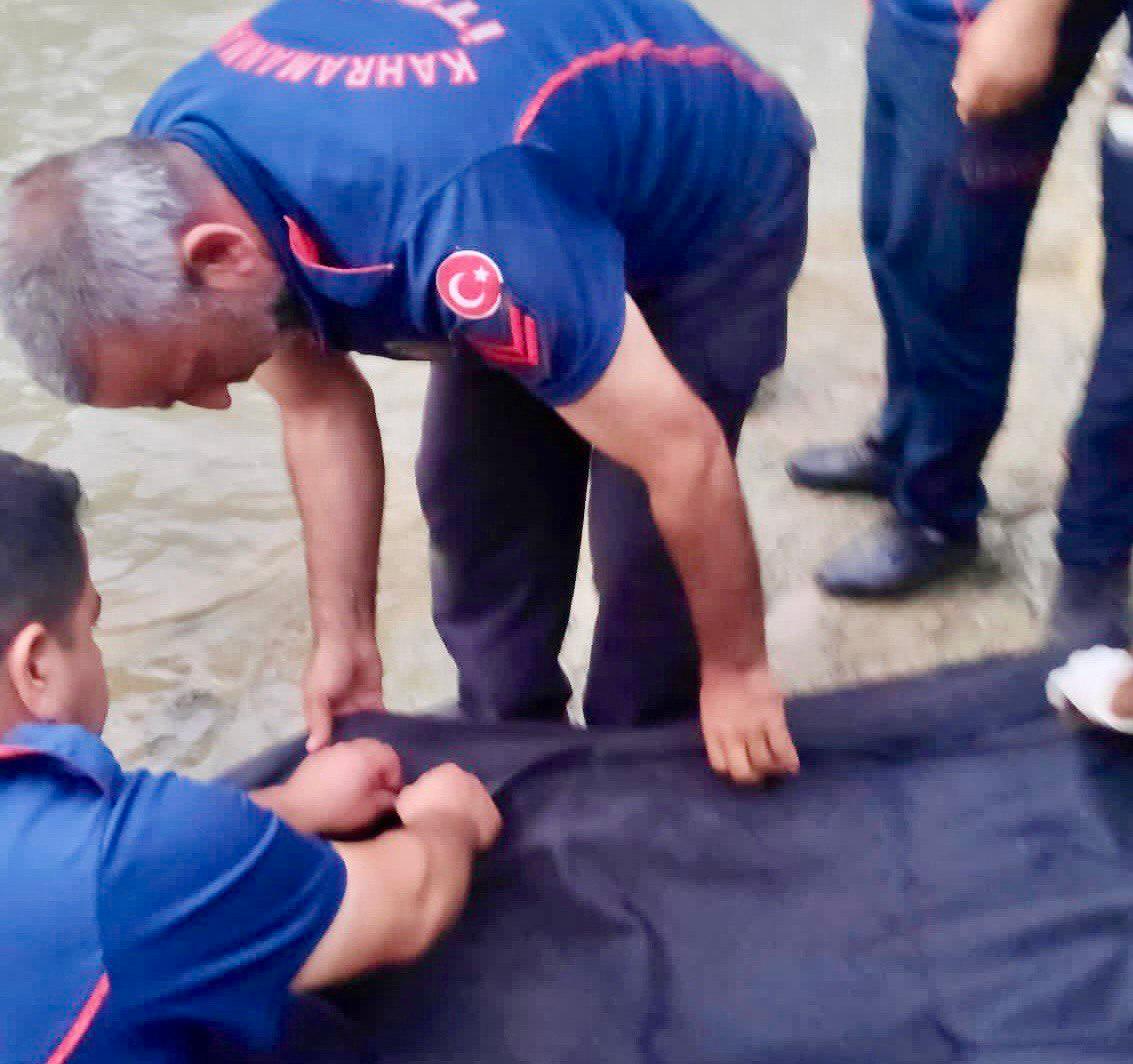 Kahramanmaraş'ta 15 Yaşındaki Genç Serinlemek İçin Girdiği Suda Can Verdi (1)
