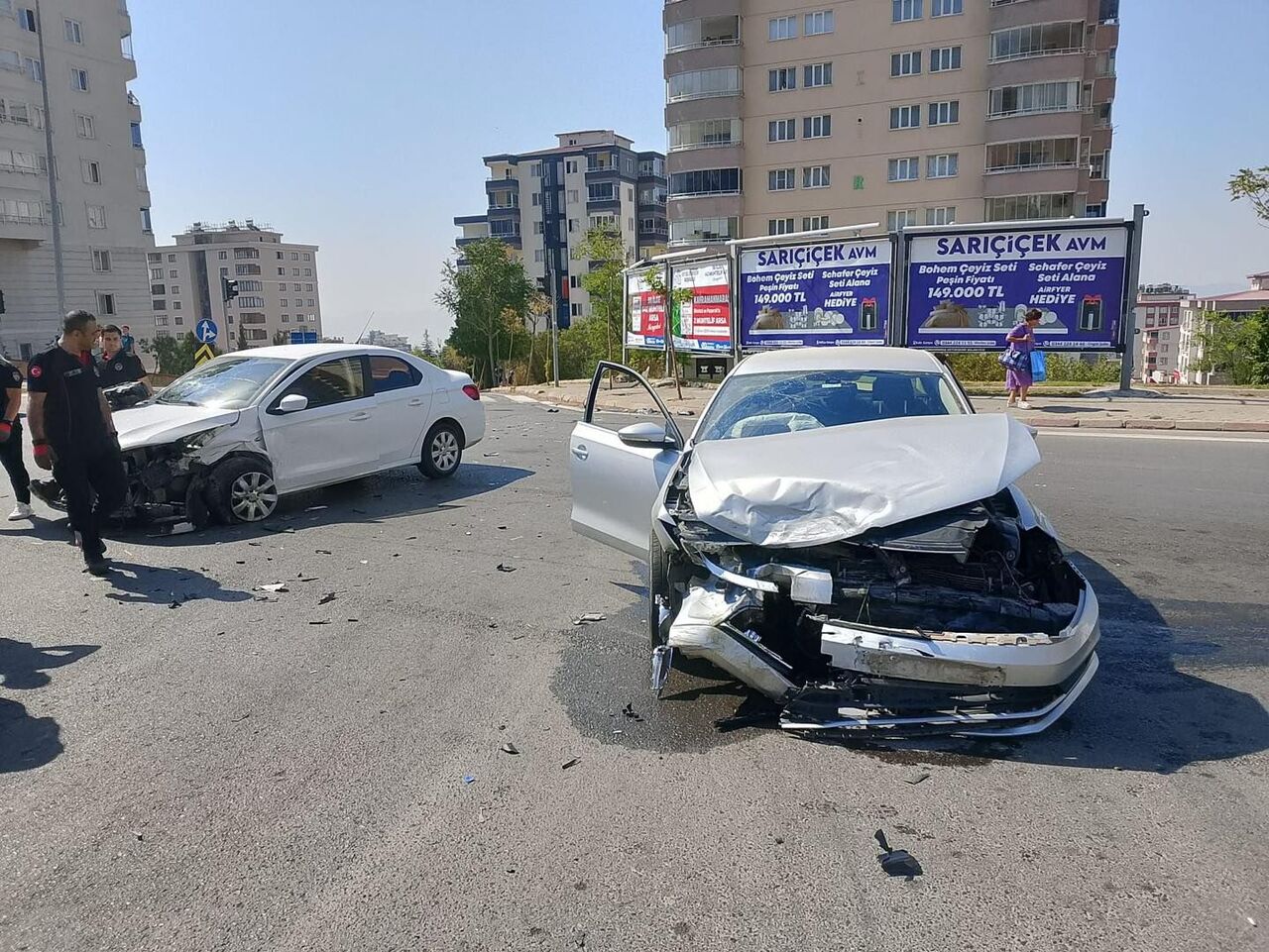 Kahramanmaraş’ta Çocuk Hastanesi Yakınlarında Kaza (4)