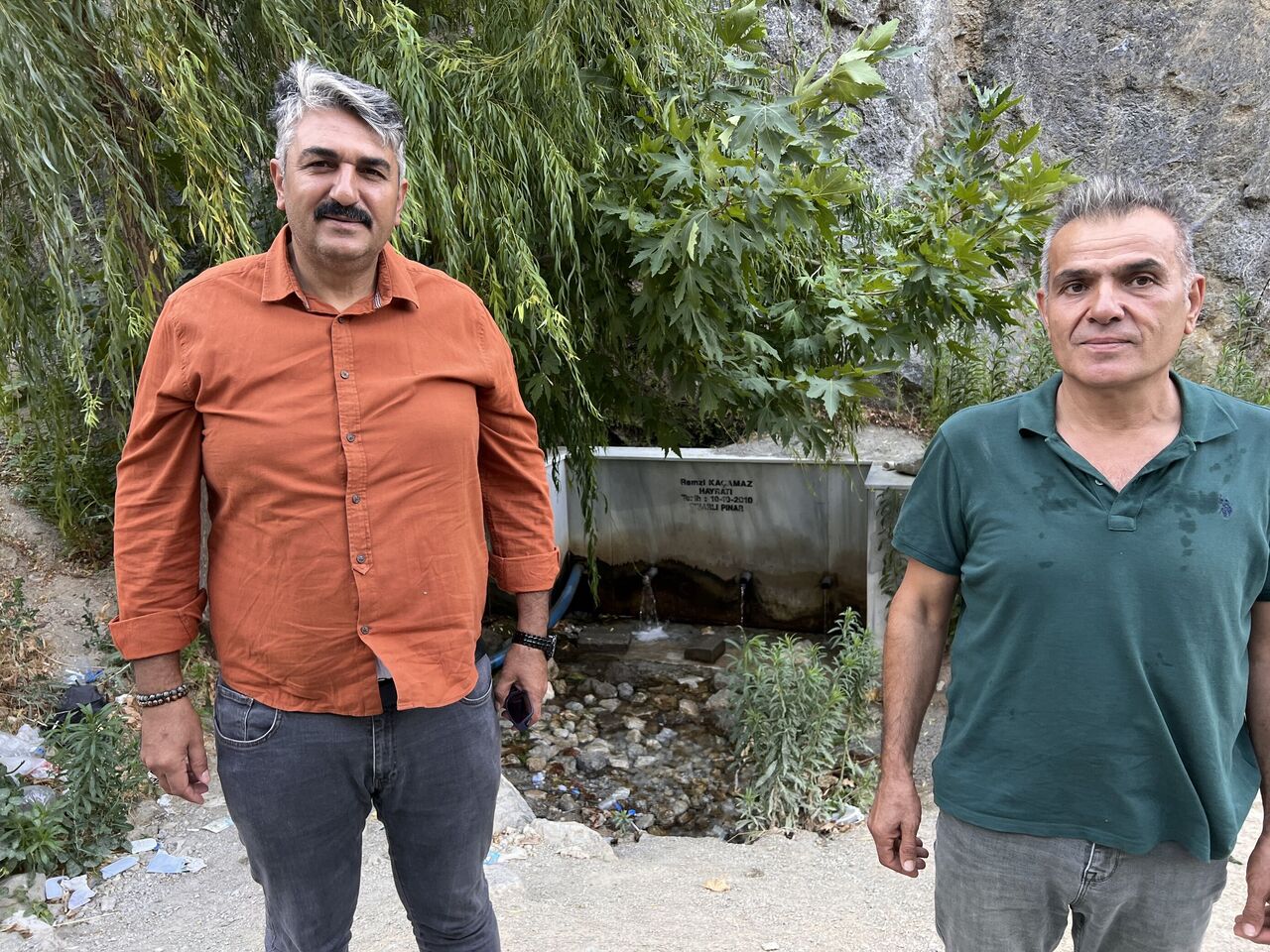 Kahramanmaraş’ta Dağdan Gelen Serin Su Yaz Sıcağını Unutturuyor (1)