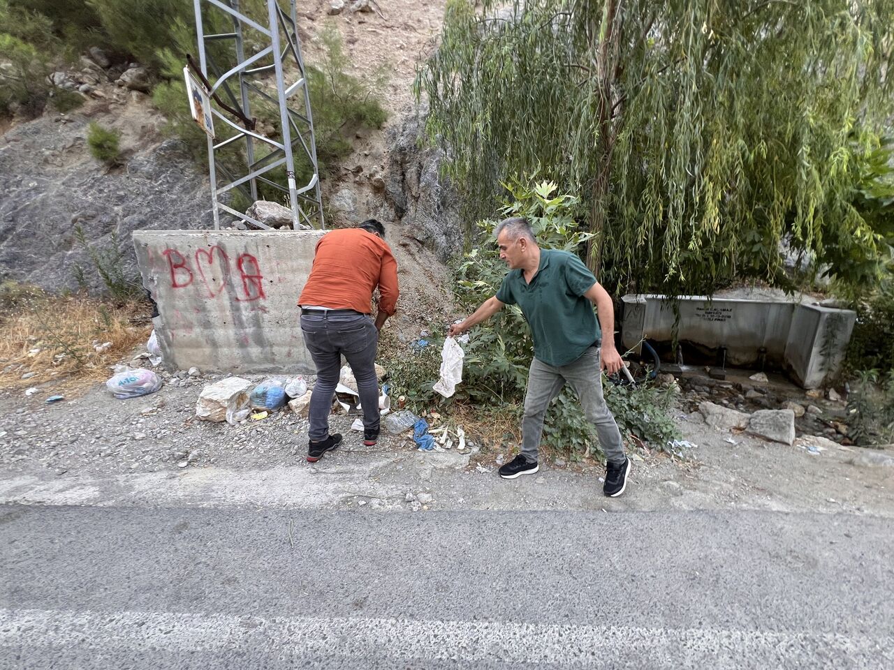 Kahramanmaraş’ta Dağdan Gelen Serin Su Yaz Sıcağını Unutturuyor (5)