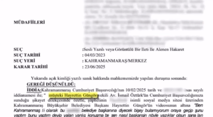 Kahramanmaraş'ta Eski Belediye Başkanı Depremzedelere Dava Açtı (2)