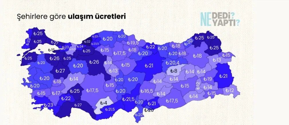 Kahramanmaraş'ta Şehir İçi Otobüs Ücreti Zamlanmadı