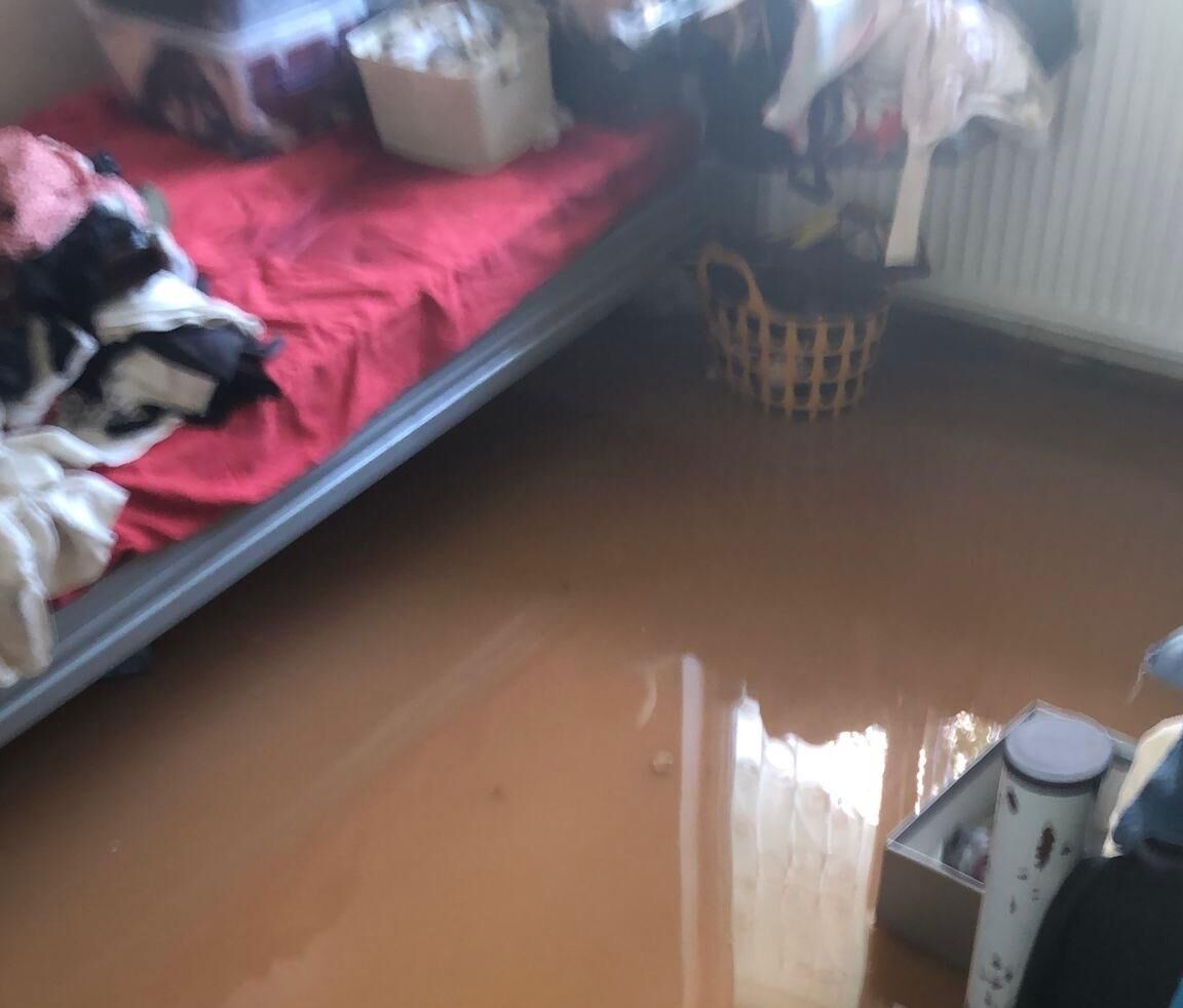 Kahramanmaraş'ta Skandal Kaçak Sondaj Şebeke Borusunu Patlattı, Evleri Su Bastı! (2)