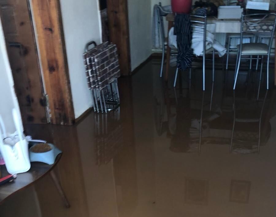 Kahramanmaraş'ta Skandal Kaçak Sondaj Şebeke Borusunu Patlattı, Evleri Su Bastı! (5)