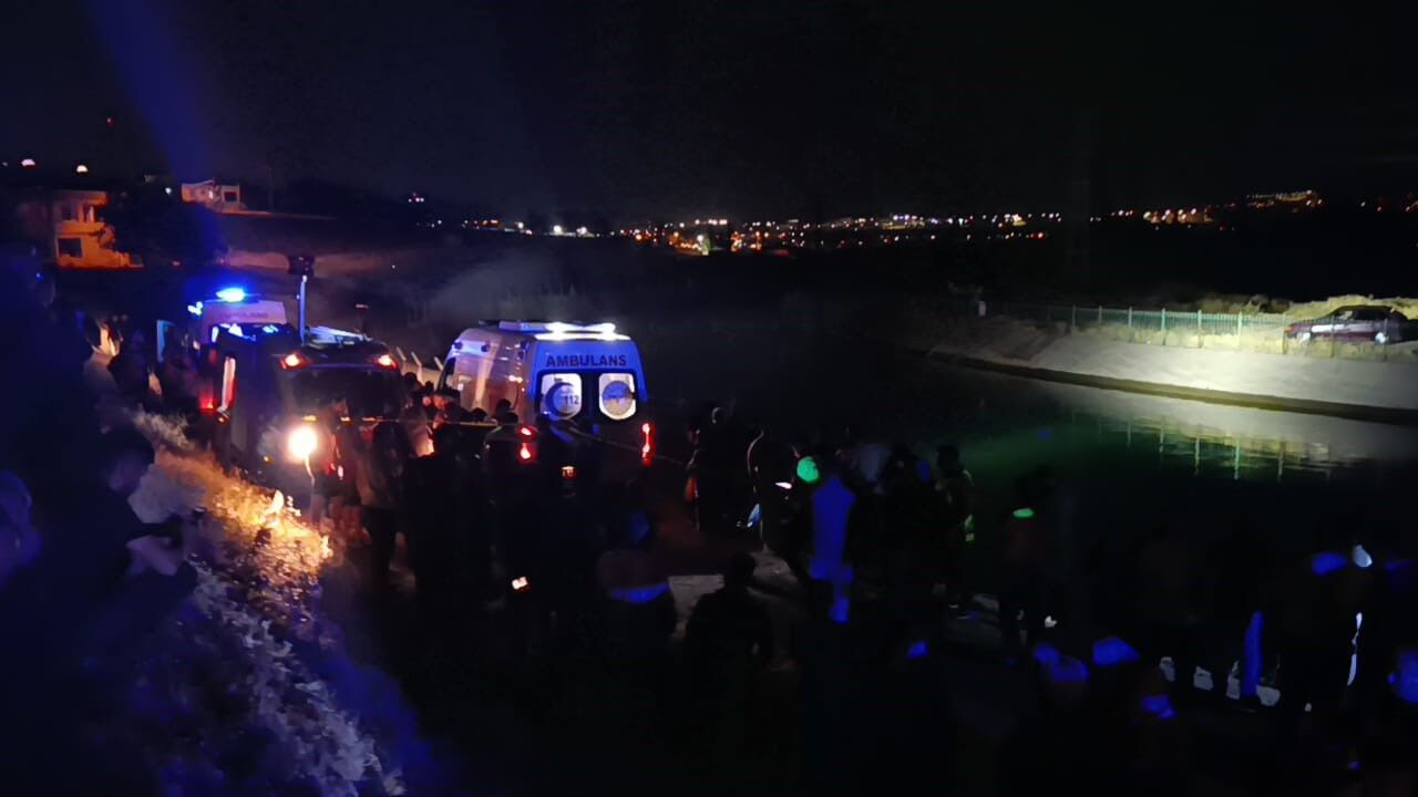 Kahramanmaraş'ta Sulama Kanalında Feci Son Baba Ve Oğlu Hayatını Kaybetti (1)