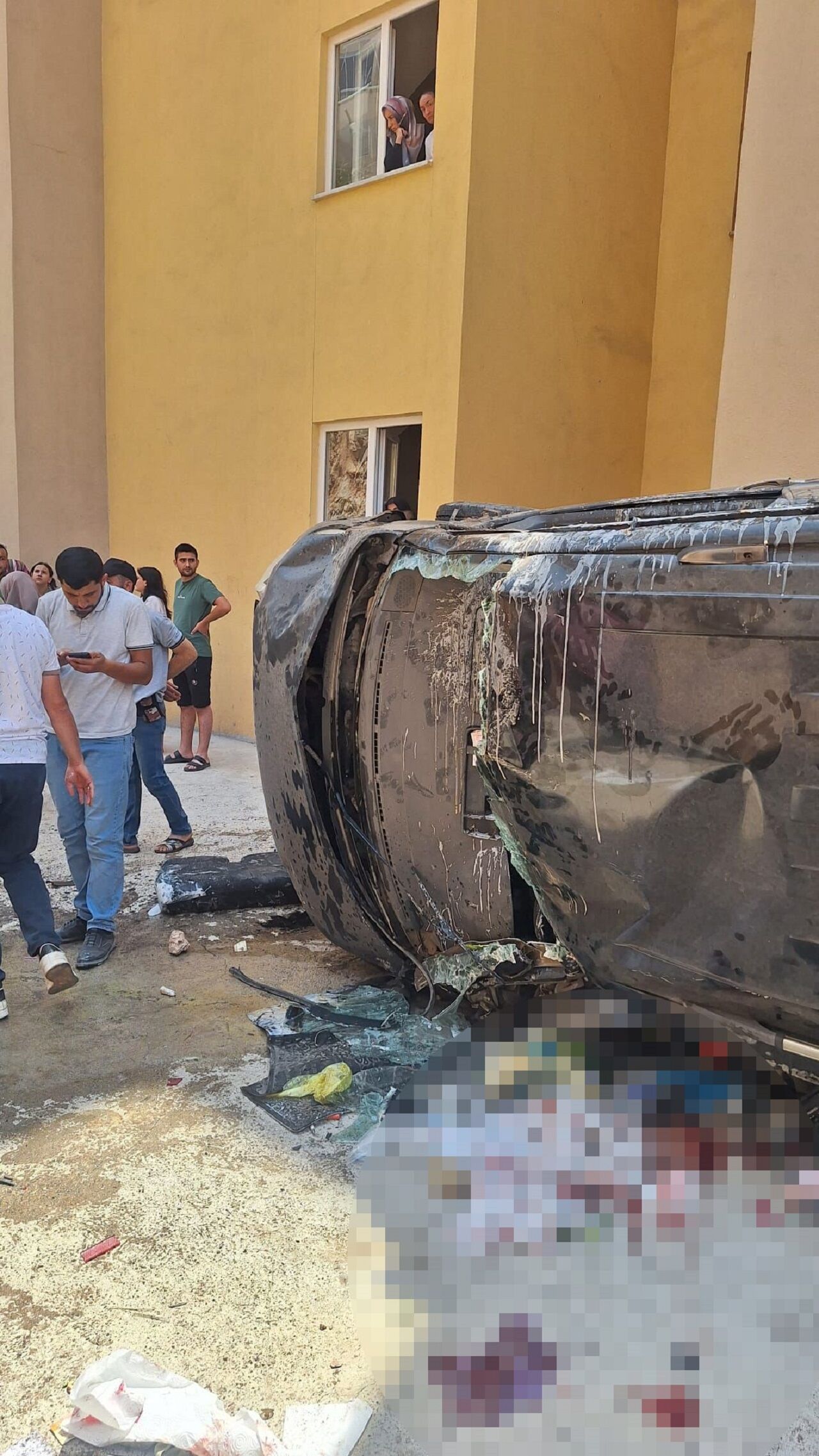 Kahramanmaraş'ta Trafik Kazası Güvenlik Kamerasında (6)