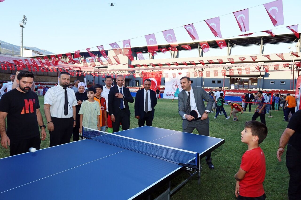 Kahramanmaraş'ta Ücretsiz Yaz Spor Okulları Başladı (11)