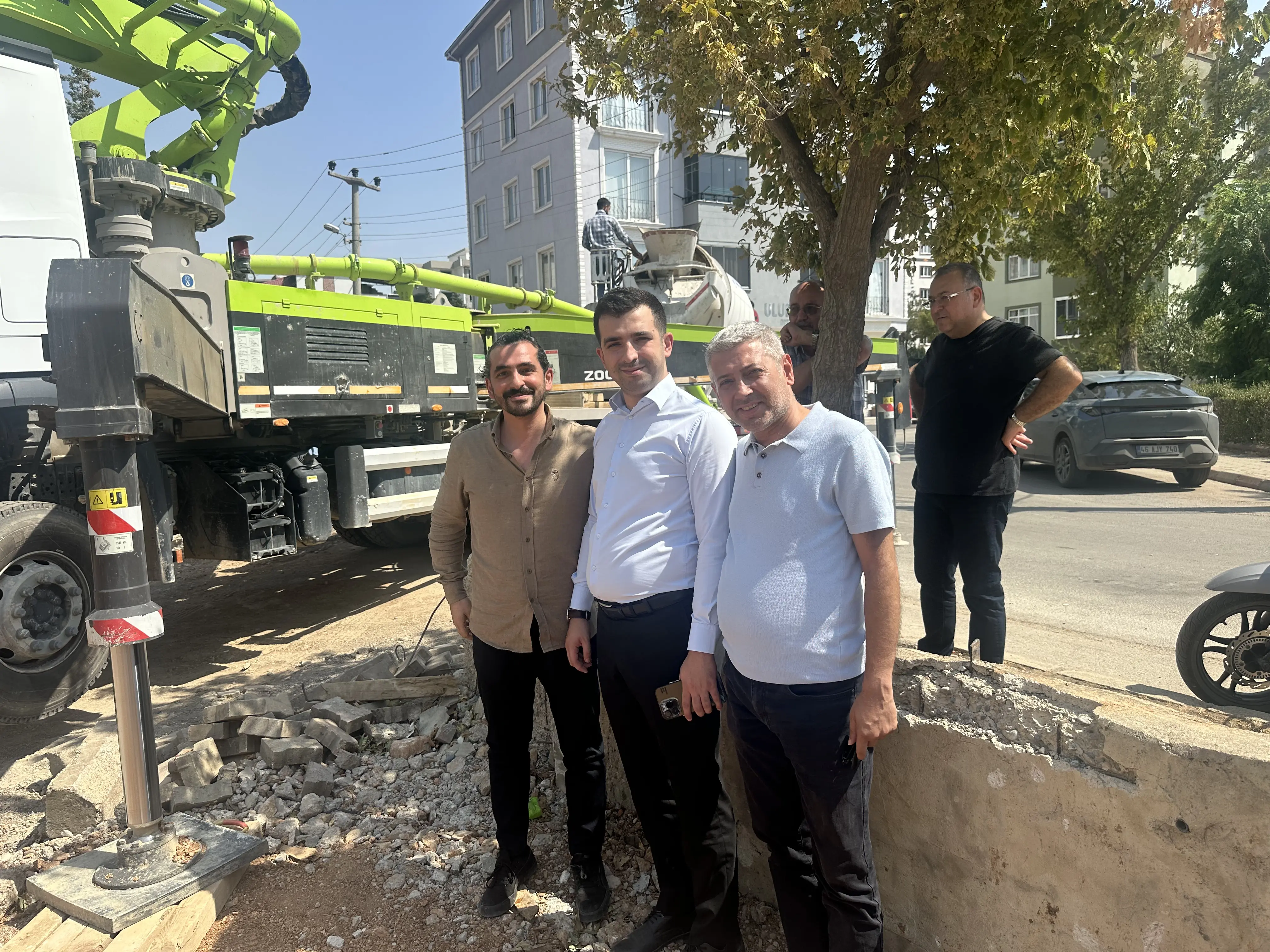 Kahramanmaraş’ta Yerinde Dönüşüm Şahika Sitesi’nde Temel Atıldı (2)