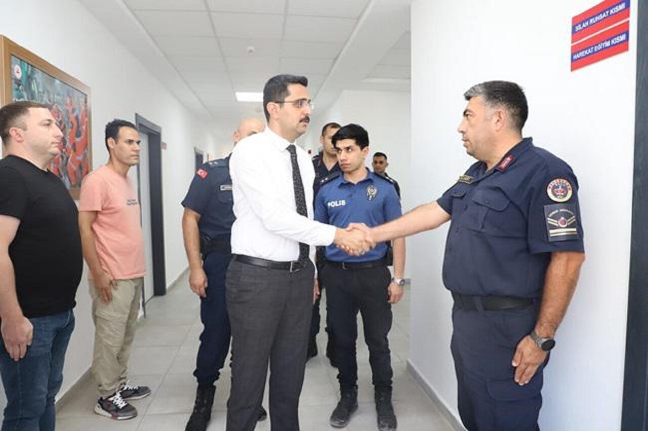 Kaymakam Hulusi Teke’den Güvenlik Birimlerine Ziyaret (2)