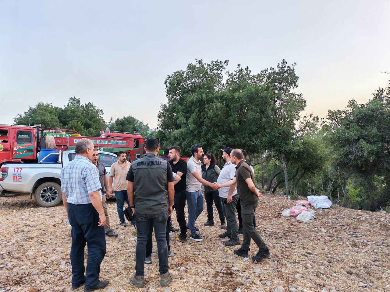 Kozan’daki Orman Yangını Kısmen Kontrol Altında (1)