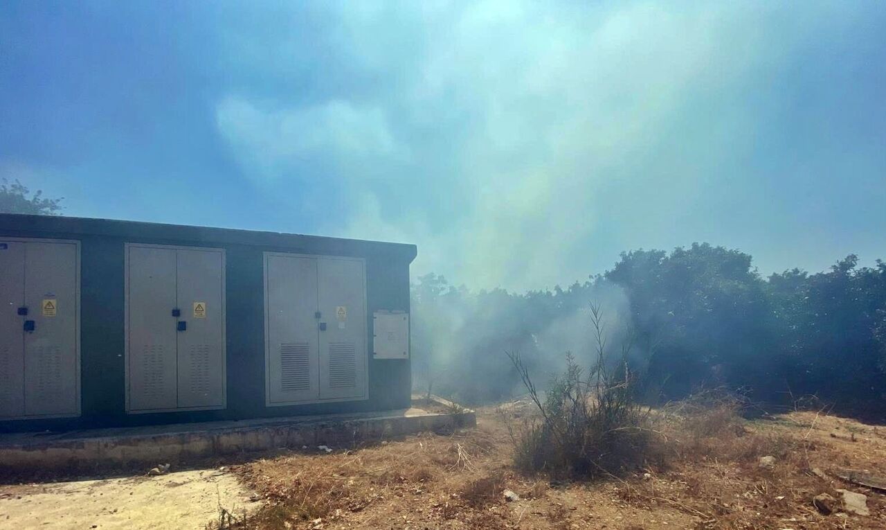 Lüks Villalara Yakın Noktada Çıkan Yangın Korkuttu (1)