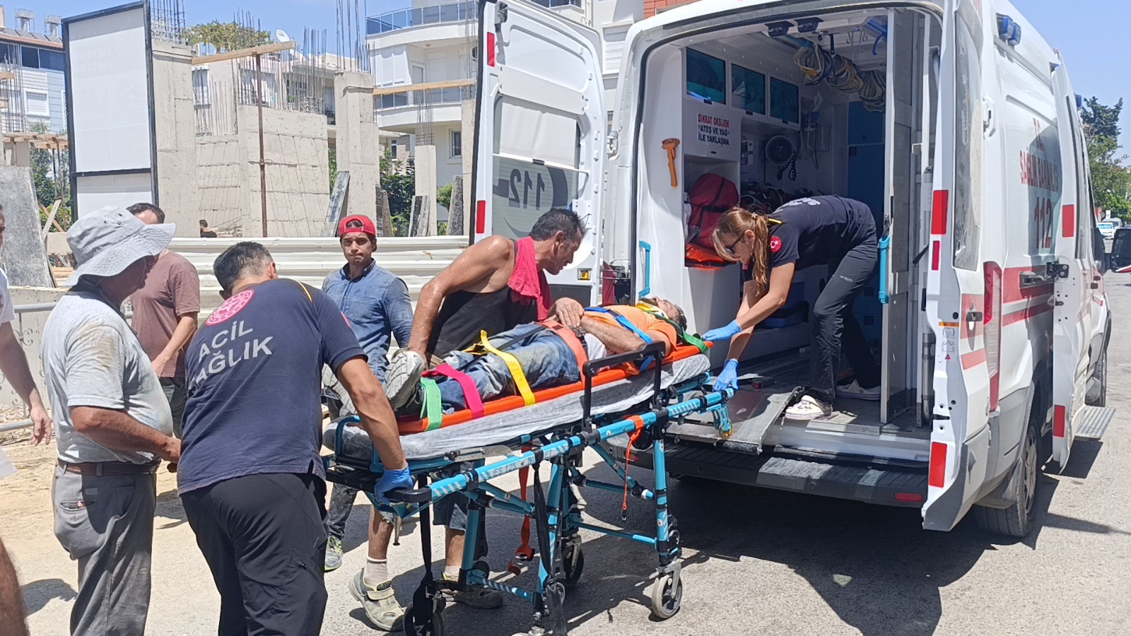 Manavgat İnşaatında Facianın Eşiği Yaralılar Hastanede (1)-1