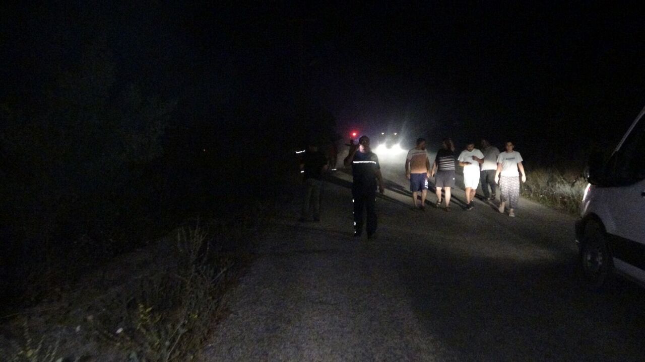 Manavgat'taki Yangında 8 Dönümlük Tarım Arazisi Zarar Gördü (5)