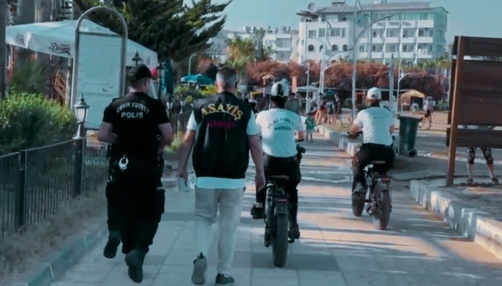 Mersin’de Sahil Bölgelerinde Asayiş Denetimi (1)
