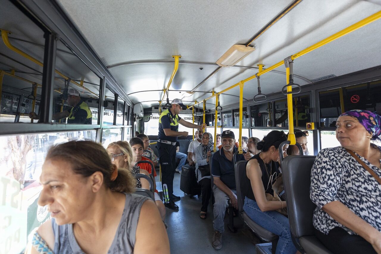 Mersin'de Toplu Taşıma Araçlarında Klima Denetimi (2)