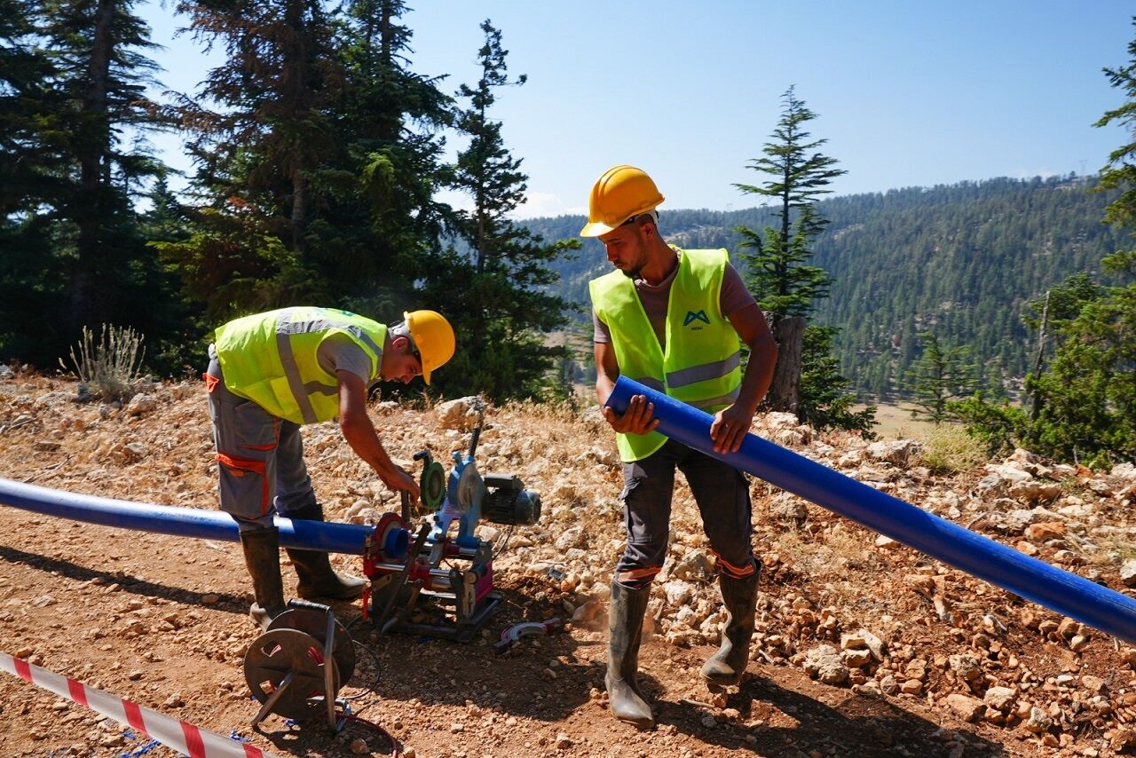 Meski̇, Kuraklığa Karşı Anamur’da Alternatif Su Kaynağını Devreye Aldı (1)