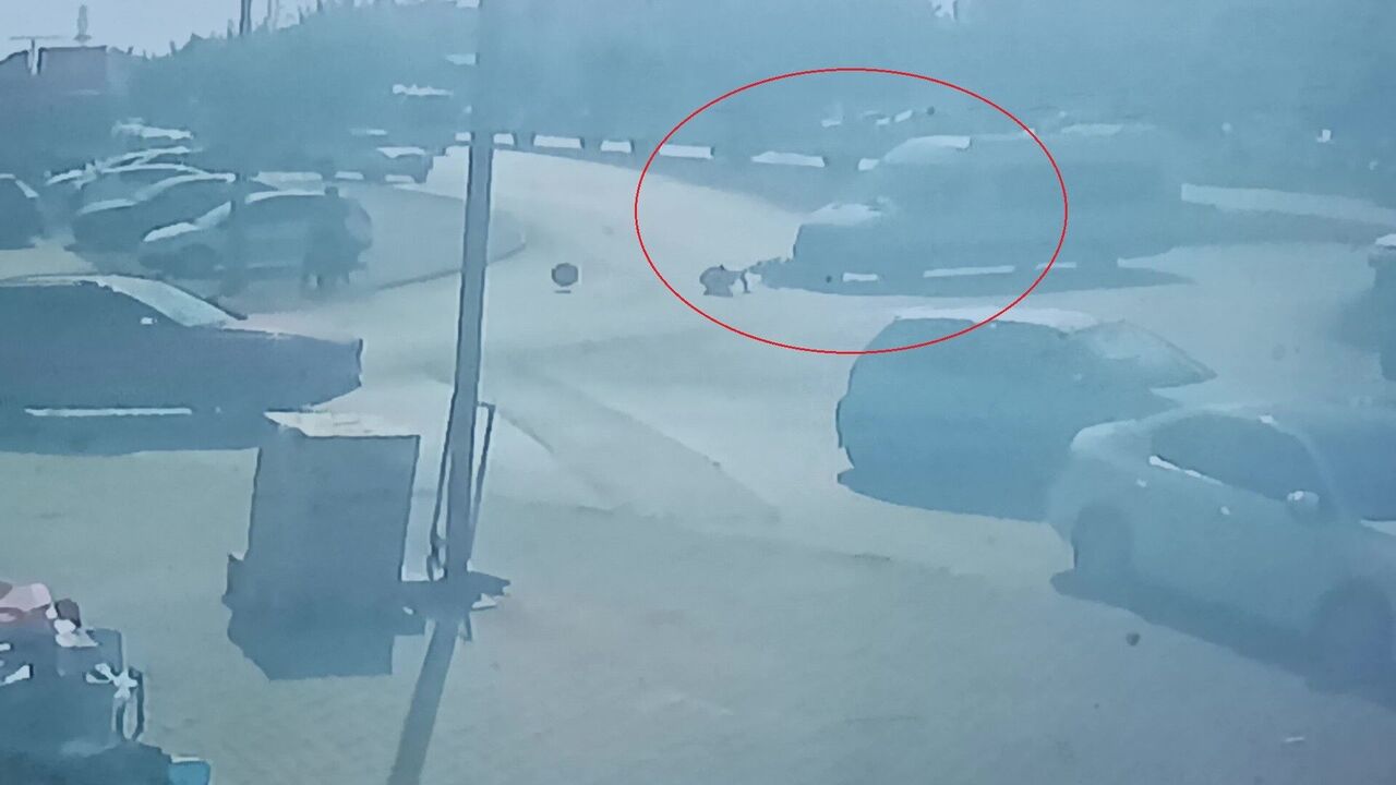 Minibüsün Altında Kalmaktan Kıl Payı Kurtuldu (3)