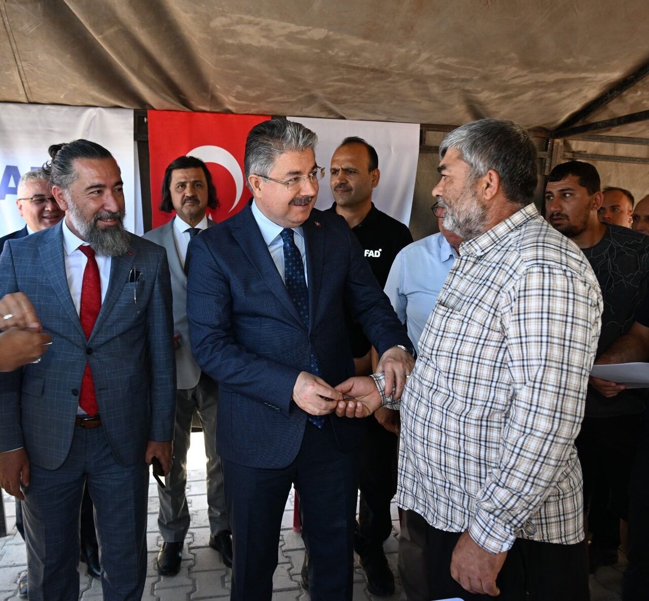 Osmaniye Bahçe’de 89 Deprem Konutu Hak Sahiplerine Teslim Edildi (5)