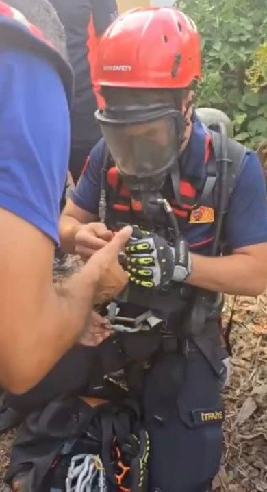 Osmaniye’de 18 Metrelik Kuyuya Düşen Yavru Kedi Kurtarıldı (4)