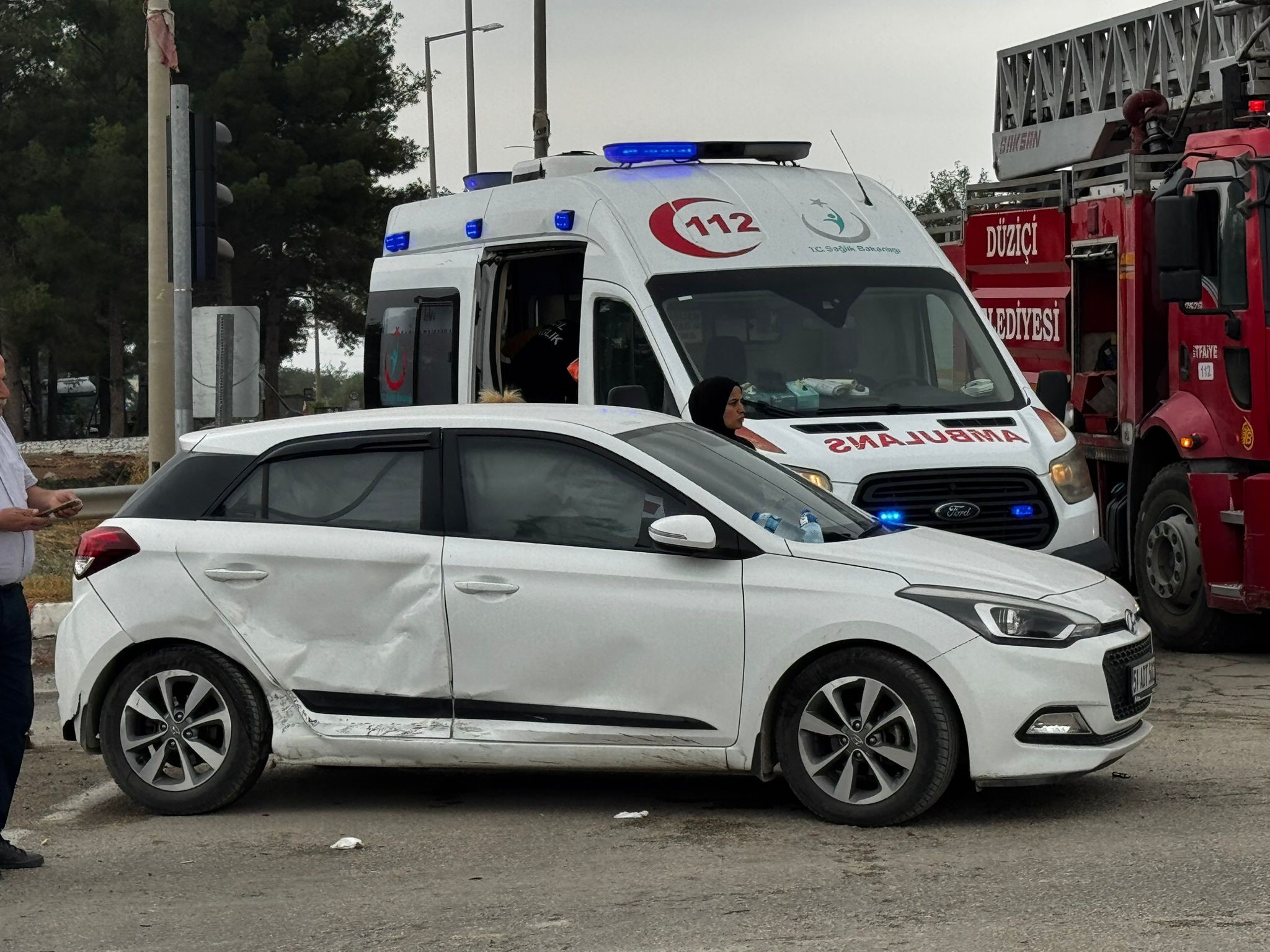 Osmaniye'de Iki Otomobil Çarpıştı 2 Yaralı (4)